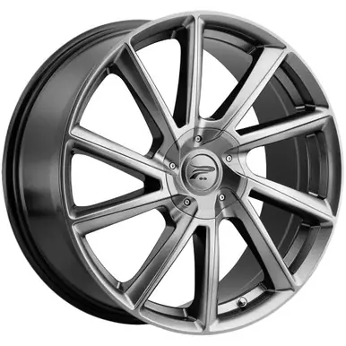 Don’t Miss Out Platinum 466 Mystic 20x8.5 5x4.5"/5x120 +40mm Graphite Wheel Rim 20" Inch 466-2807G+40