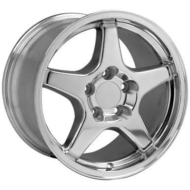 OE Wheels CV01 17x11 5x4.75" +50mm Polished Wheel Rim 17" Inch CV01-17110-5475-50P Popular