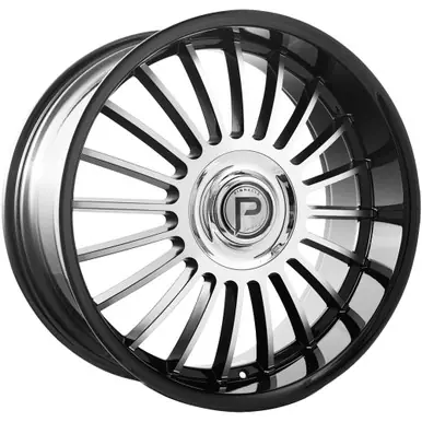 Warranty Included Pinnacle P310 Noble 20x8.5 5x108/5x4.5" +35mm Black/Machined Wheel Rim 20" Inch P3102085108-35GBM