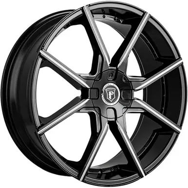 No Minimum Order Pinnacle P96 Hype 18x7.5 5x4.5"/5x120 +35mm Black/Milled Wheel Rim 18" Inch P96185120-35GBML