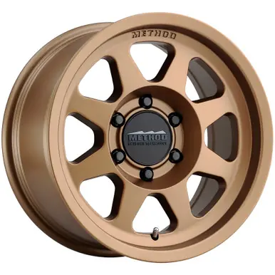Method MR701 Bead Grip 17x8.5 6x5.5" +0mm Bronze Wheel Rim 17" Inch MR70178560900 While Supplies Last