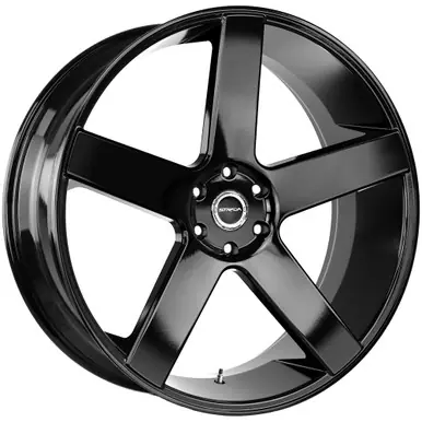 Strada S35 Perfetto 22x9.5 6x5.5" +24mm Gloss Black Wheel Rim 22" Inch S35263924DGB Buy Today