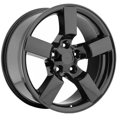Replica FR50 Lightning 20x9 5x135 +8mm Gloss Black Wheel Rim 20" Inch 50090083502 Next Day Delivery