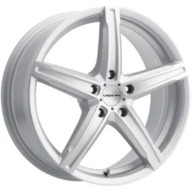 While Supplies Last Vision 469 Boost 17x8 5x115 +38mm Silver Wheel Rim 17" Inch 469-7890S38