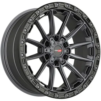 High Quality Vortek VRT-601 20x9 6x135/6x5.5" +0mm Gunmetal Wheel Rim 20" Inch 601209570MTBR
