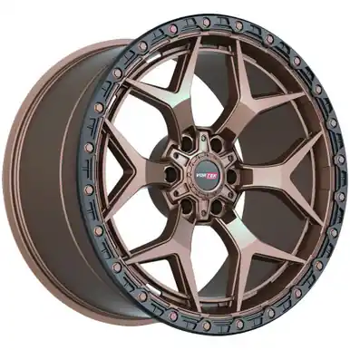 Vortek VRT-603 17x9 6x135/6x5.5" -12mm Bronze Wheel Rim 17" Inch 60317957-12MZBR Top Rated