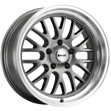 Must Have Ridler 607 20x10 5x4.75" +0mm Gunmetal Wheel Rim 20" Inch 607-2161G