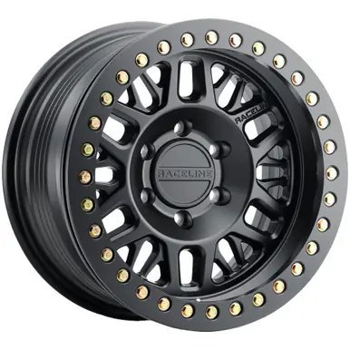Raceline RT951B Ryno Beadlock 17x9 5x5" -38mm Satin Black Wheel Rim 17" Inch RT951B-79050-38 Special Discount