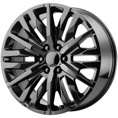 Authentic Performance Replicas PR198 Denali 20x9 6x5.5" +24 Gloss Black Wheel Rim 20" Inch 198GB-295824