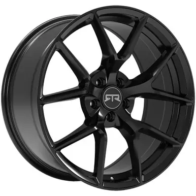 Editor’s Pick RTR Tech 5 19x9.5 5x4.5" +33mm Gloss Black Wheel Rim 19" Inch 851GB-9956533