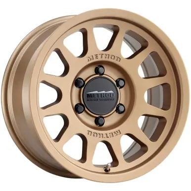 Method MR703 Bead Grip 17x8.5 6x5.5" +0mm Bronze Wheel Rim 17" Inch MR70378560900 Order Now