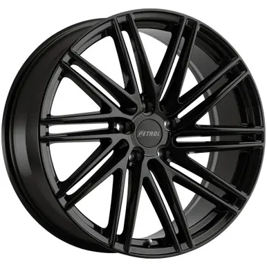 Price Drop Petrol P1C 18x8 5x120 +35mm Gloss Black Wheel Rim 18" Inch 1880P1C355120B76