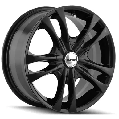 Touren TR22 17x7 5x110/5x115 +40mm Gloss Black Wheel Rim 17" Inch 3222-7711B In Demand