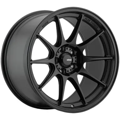 Trending Konig Dekagram 17x9 5x100 +40mm Matte Black Wheel Rim 17" Inch DK97510405