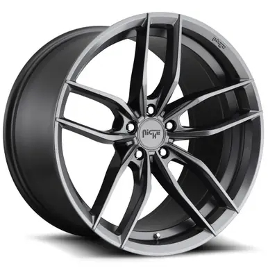 Niche M204 Vosso 19x8.5 5x112 +42mm Gunmetal Wheel Rim 19" Inch M2041985F8+42 Must Have
