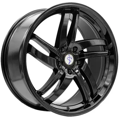 Sapphire Luxury Alloys SX01 20x9 5x120 +35mm Gloss Black Wheel Rim 20" Inch SX01A-2090H35 Top Rated