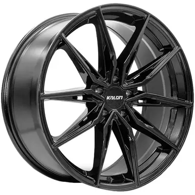 Today Only Kalon 102 Cypher 18x8 5x115 +35mm Gloss Black Wheel Rim 18" Inch 102A-1880G35