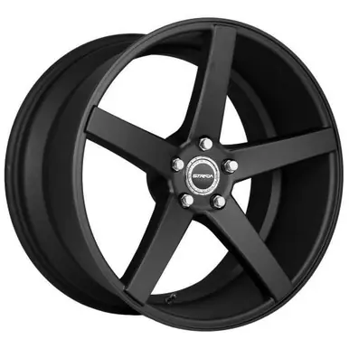 Discount Strada S35 Perfetto 20x8.5 5x4.5" +35mm Matte Black Wheel Rim 20" Inch S35051435SB