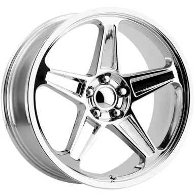 Factory Reproductions FR73 Demon 20x9.5 5x115 +12mm Chrome Wheel Rim 20" Inch 73095121501 Fan Favorite