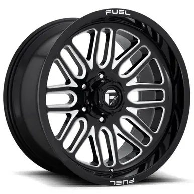 Best Choice Fuel D662 Ignite 20x10 8x6.5" -18mm Black/Milled Wheel Rim 20" Inch D66220008247