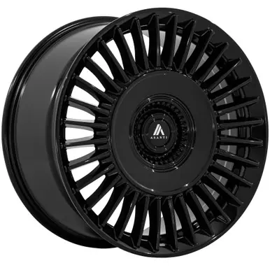 No Minimum Order Asanti ABL 40 Tiara 20x9 5x112/5x4.5" +35mm Gloss Black Wheel Rim 20" Inch AB040BX20904635