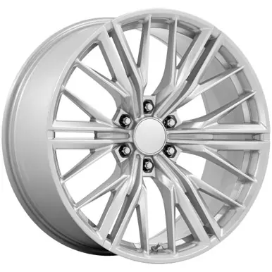 Performance Replicas Pr227 24x10 6x5.5" +24mm Silver Wheel Rim 24" Inch PR227SX24106124 Fan Favorite