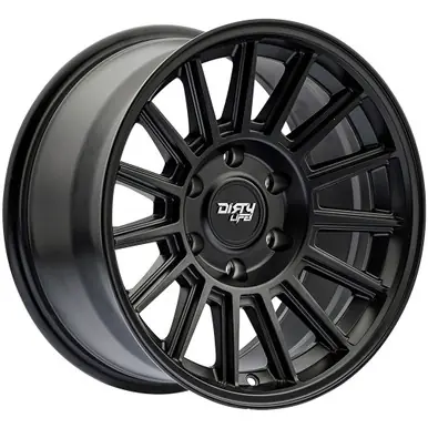 Premium Dirty Life 9316 Journey 17x8.5 6x135 +0mm Matte Black Wheel Rim 17" Inch 9316-7836MB
