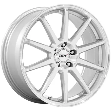 Luxury TSW TW004 Canard 19x8.5 5x4.5" +35mm Silver Wheel Rim 19" Inch TW004SD19851235