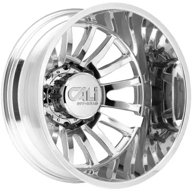 Save Now Cali Off-Road 9110D Summit Dually Rear 22x8.25 8x200 Polished Wheel Rim 22" Inch 9110D-22877PMR232