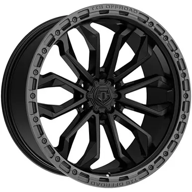 TIS 556BA 22x10 6x5.5" +10mm Satin Black Wheel Rim 22" Inch 556BA-2208310 Trusted Brand