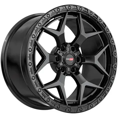 Vortek VRT-603 20x9 6x135/6x5.5" +18mm Satin Black Wheel Rim 20" Inch 6032095718SB Hassle-Free Returns