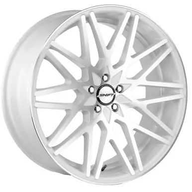 Shift H32 Formula 20x8.5 5x4.5" +35mm White/Machined Wheel Rim 20" Inch H32051435WM Brand New