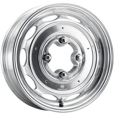 Mobelwagen 430P Interceptor 15x4.5 4x130 +25mm Polished Wheel Rim 15" Inch MW-430P-54530+25 Warranty Included