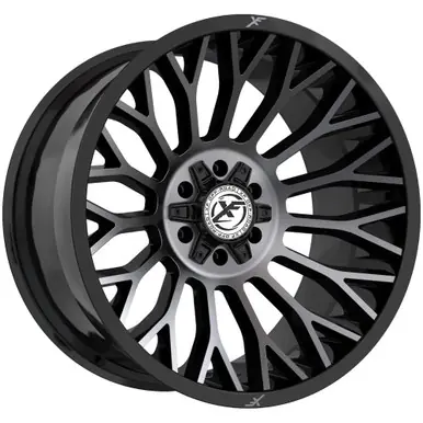 Deal XF Off-Road XF-237 20x10 8x6.5"/8x170 -12mm Black/Titanium Wheel Rim 20" Inch XF-237201081651170-12BMTDT