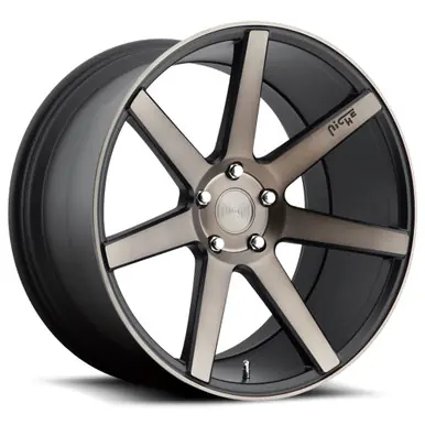 Niche M150 Verona 20x9 5x112 +25mm Black/Tint Wheel Rim 20" Inch M1502090F8+25 Sale