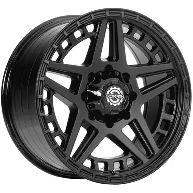 Instant Buy Scorpion Rebel 17x9 6x135/6x5.5" -12mm Double Black Wheel Rim 17" Inch RB-17963539-12MCBL