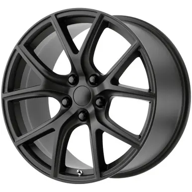 Bulk Order Replica PR181 Track Hawk 20x9 5x5" +34mm Satin Black Wheel Rim 20" Inch 181SB-297334