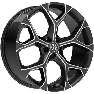 Xcess X05 20x8.5 5x120 +35mm Black/Milled Wheel Rim 20" Inch X05052035GBML Handmade