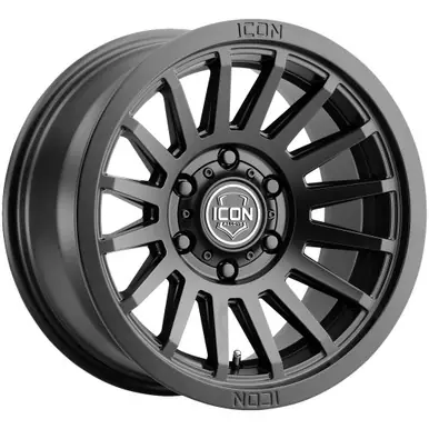 Icon Alloys Recon SLX 17x8.5 5x4.5" +0mm Satin Black Wheel Rim 17" Inch 3617856547SB One Day Deal