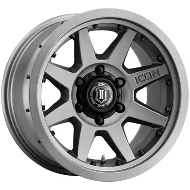 Icon Alloys Rebound Pro 17x8.5 5x150 +25mm Titanium Wheel Rim 17" Inch 21817855557TT One Day Deal