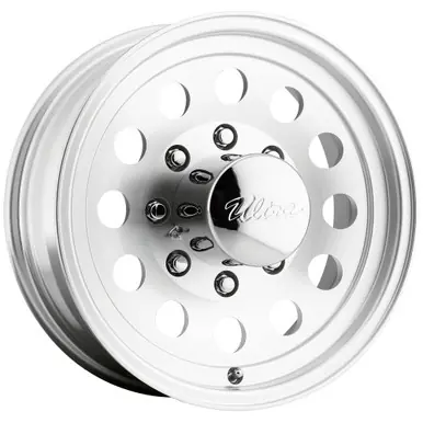 Ultra 62 Smooth Mod Trailer 15x6 5x4.5" +0mm Machined Wheel Rim 15" Inch 062-5665K Super Sale