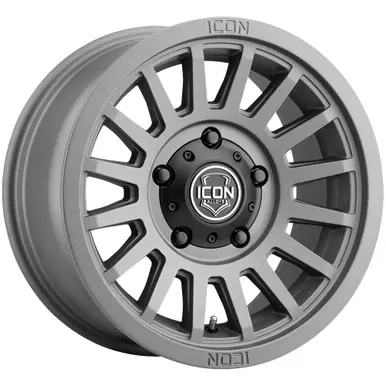 Factory Price Icon Alloys Recon SLX 17x8.5 5x5" -6mm Charcoal Wheel Rim 17" Inch 3617857345CH