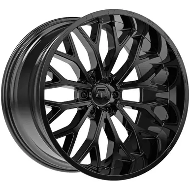 TIS 565B 24x10 6x135 -24mm Gloss Black Wheel Rim 24" Inch 565B-2416324 Worldwide Shipping