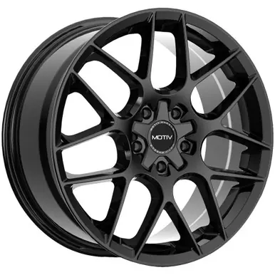 Motiv 435B Foil 17x7.5 5x112/5x4.5" +40mm Gloss Black Wheel Rim 17" Inch 435B-7755940 Free Returns