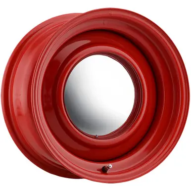 While Supplies Last Allied 61R Smoothie 15x8 5x4.5"/5x4.75" -6mm Red w/Cap Wheel Rim 15" Inch 61R-58090