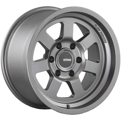 Konig HT2 18x9 5x5" +0mm Gunmetal Wheel Rim 18" Inch H2985127006 Worldwide Shipping