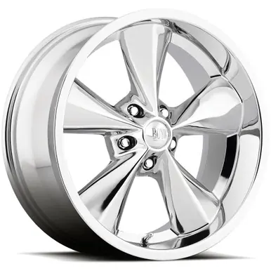 Top Rated Boyd Coddington BC1 Junkyard Dog 17x8 5x4.5" +0mm Polished Wheel Rim 17" Inch BC1-786545P