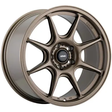 Konig Lockout 18x8.5 5x4.5" +35mm Bronze Wheel Rim 18" Inch LK88514358 Discount