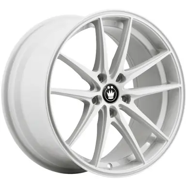 Hassle-Free Returns Konig Oversteer 18x8 5x4.5" +45mm White Wheel Rim 18" Inch OS8851445W