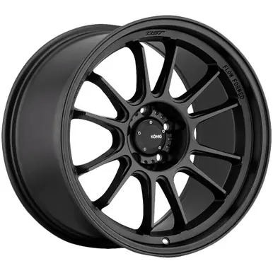 Konig Hypergram 18x11 5x4.5" +15mm Matte Black Wheel Rim 18" Inch HG18514155 Price Drop